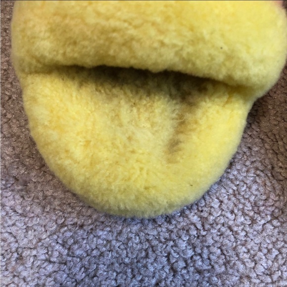 UGG fluff yeah slides slippers multicolor rainbow - Picture 2 of 8